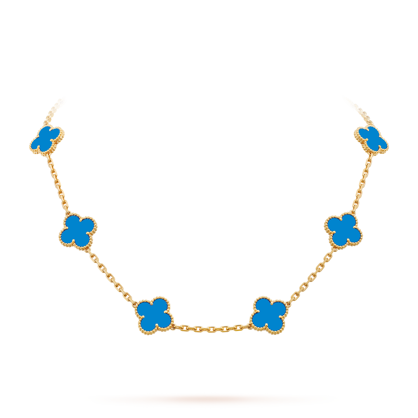 Clover Necklace (10 Designs) Gold | Blue