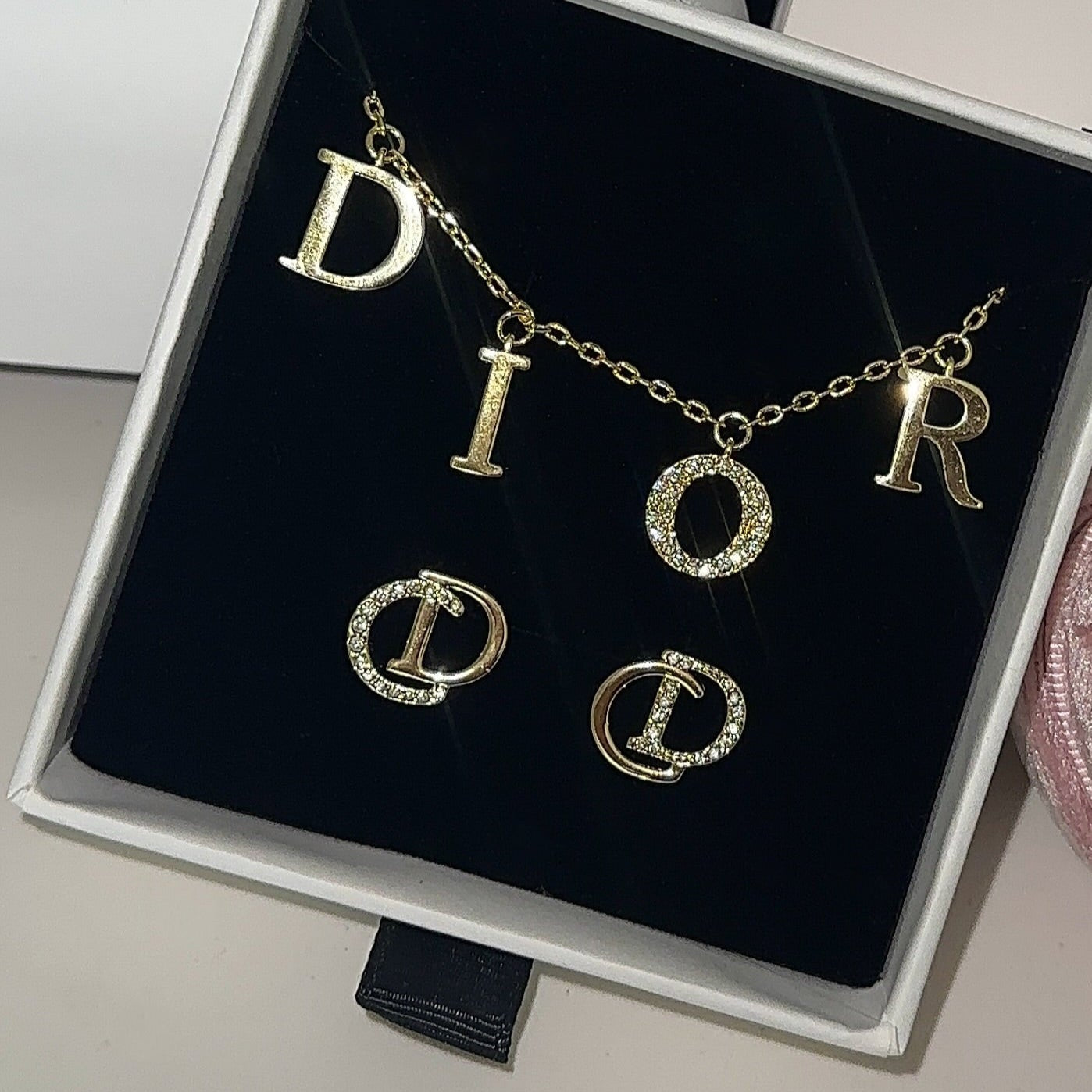 CD Diamond Earrings | Silver
