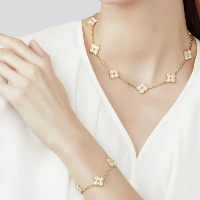 Clover Bracelet Deluxe | Gold