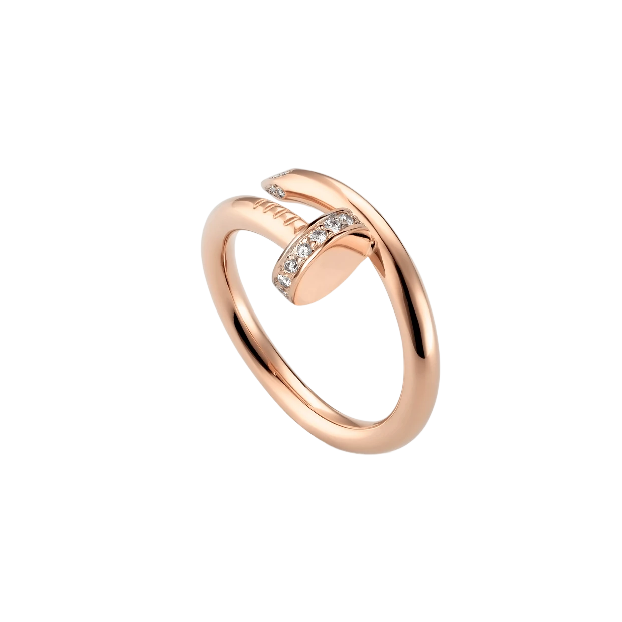 Nail Deluxe Ring | Rose Gold