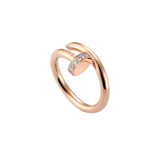 Nail Deluxe Ring | Rose Gold