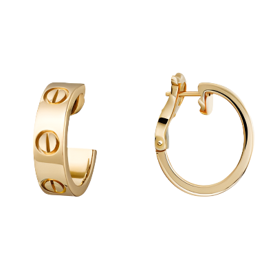 Love Earrings | Gold