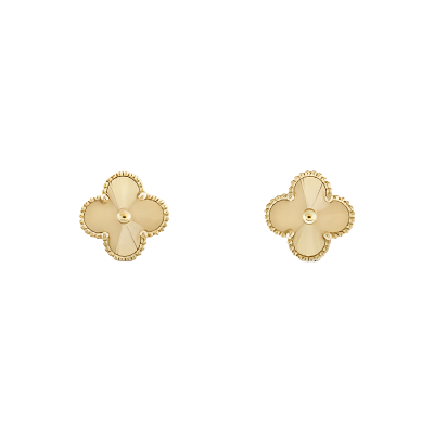 Clover Earrings | Gold