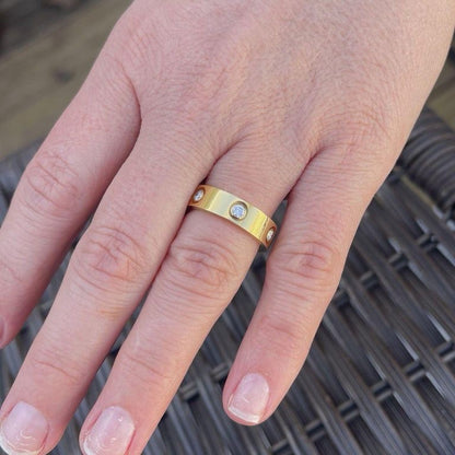 Eternity Diamond Ring | Gold
